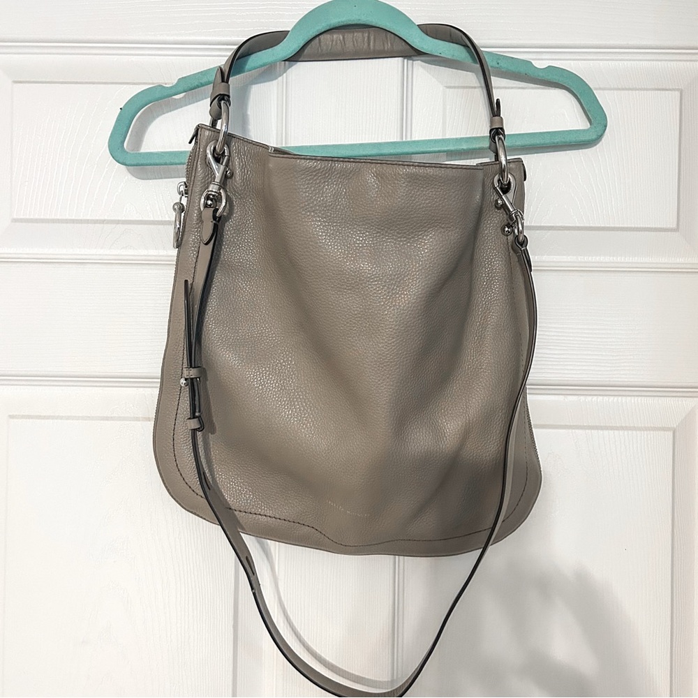 Rebecca Minkoff Gray Leather Shoulder Bag